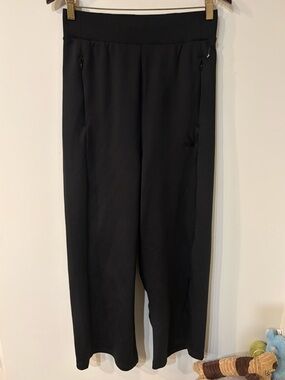 adidas Black Women's Track Pants with Zip Pockets